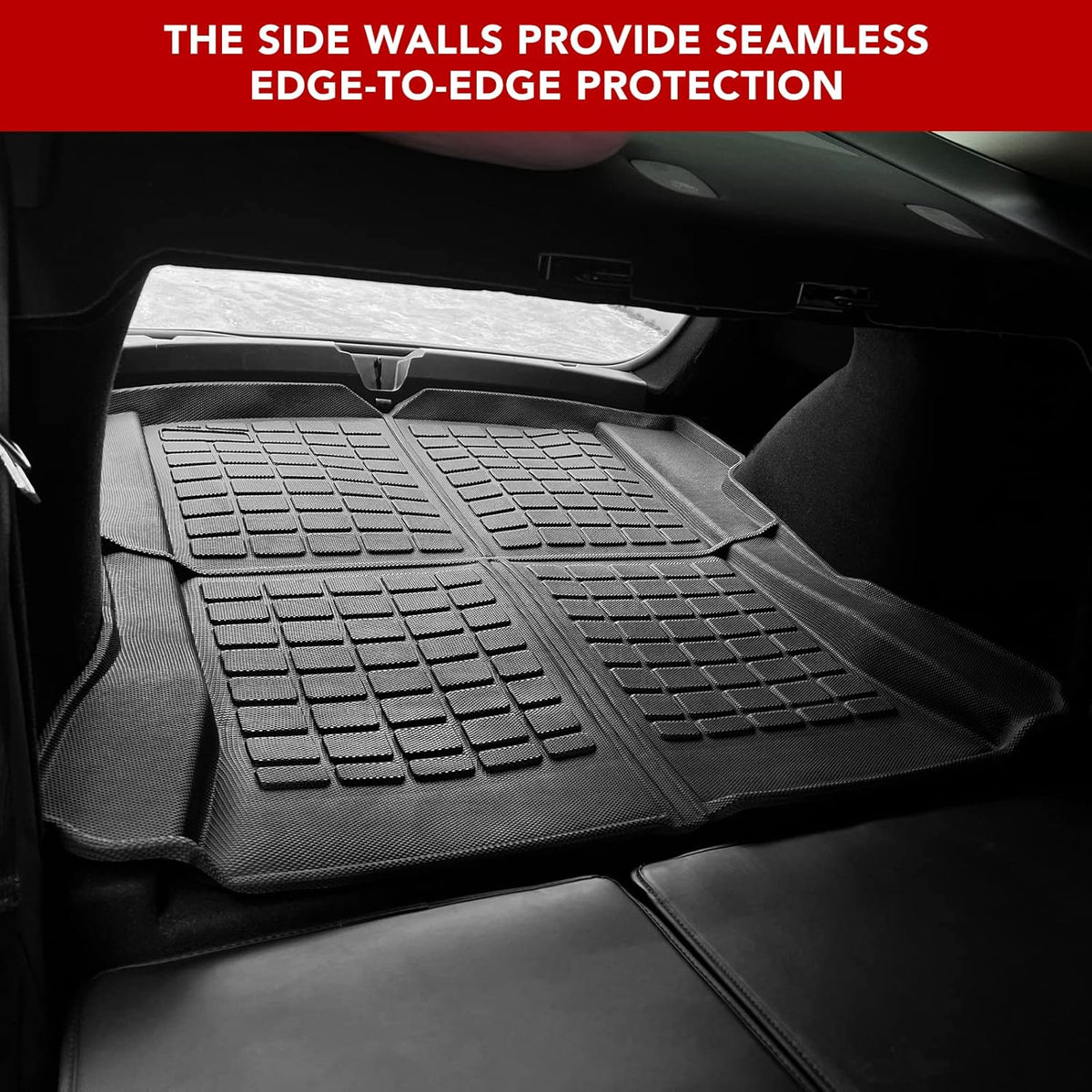 Heavy Duty Rear Trunk Cargo Mat R982