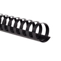 Black 50 Pack Binding Spines B521