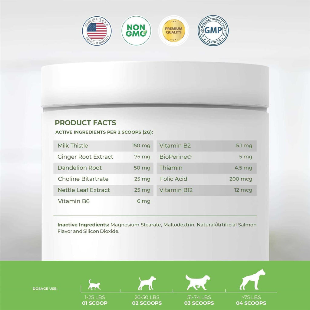 Milk Thistle for Cats 4oz Powder Q634
