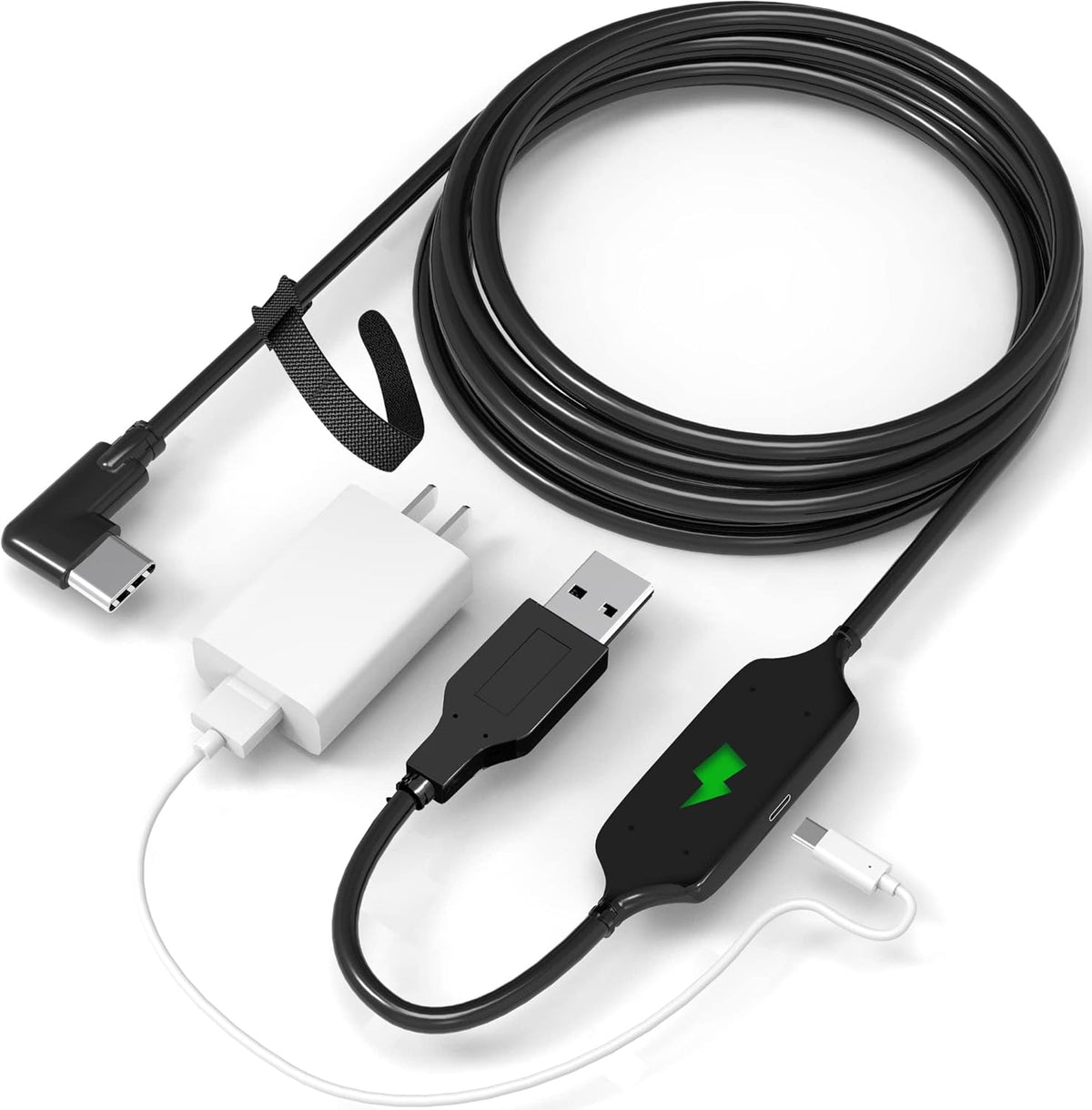 16FT USB 3.0 Type A to C Cable for VR Headset, Pack of 2 K508606