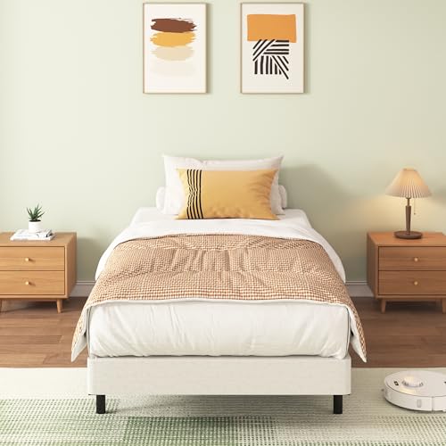 Twin Box Spring with Fabric Cover Set, 5 Inch Twin Size C134