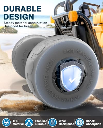 13" Flat-Free Beach Wheels 2 Pack Q4133