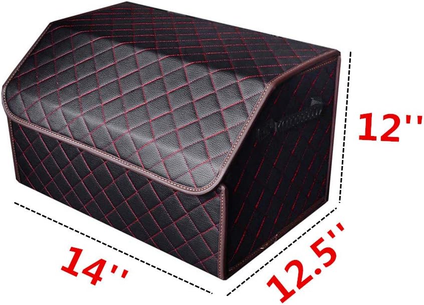 Collapsible Car Trunk Storage Organizer with Lid, Pack of 2 O660430