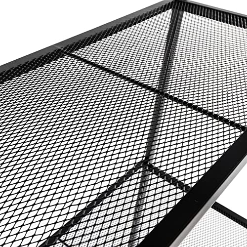 Black 4 Tier Metal Ladder Bookshelf T38125