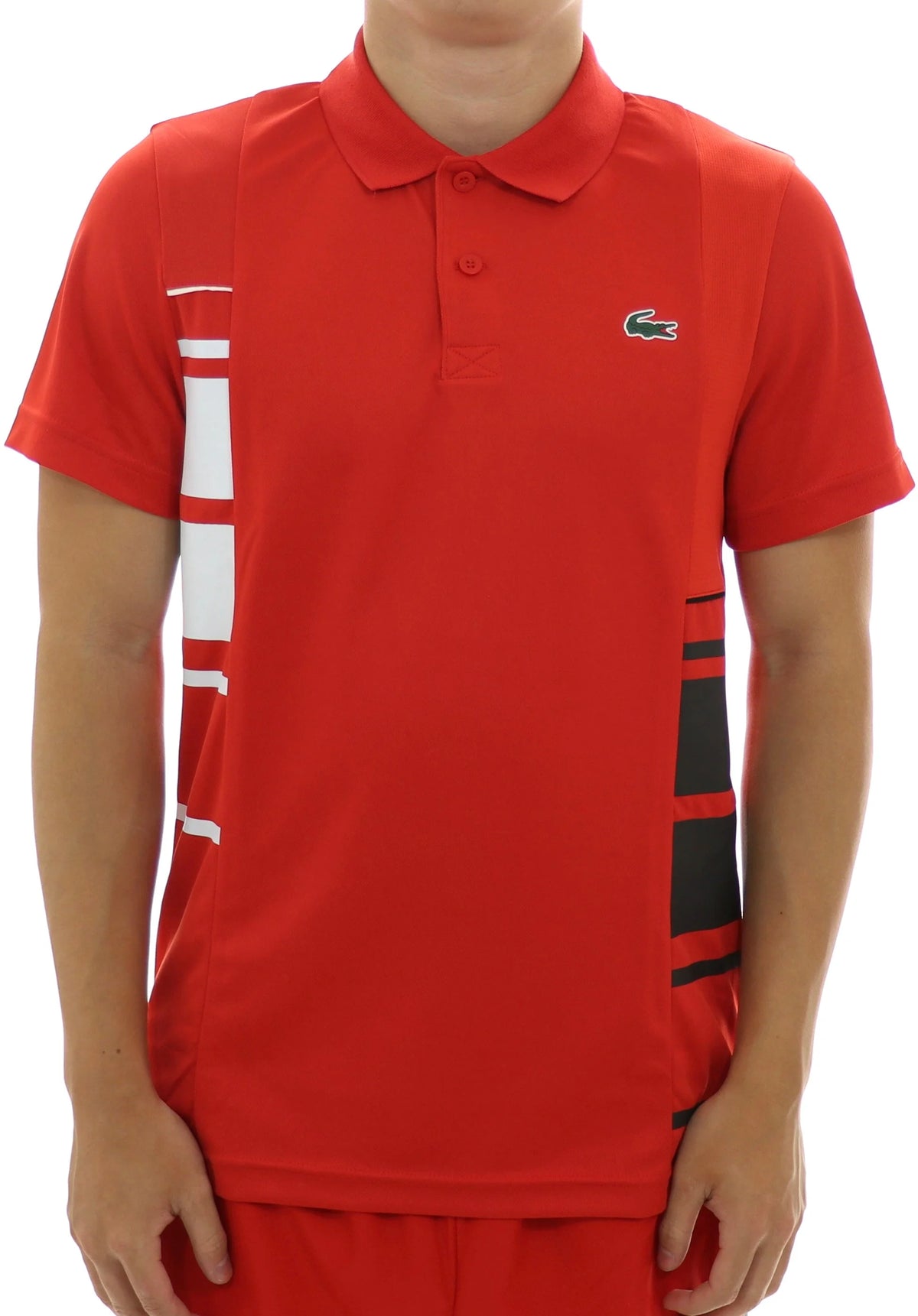 Pique and Mesh Polo V672338