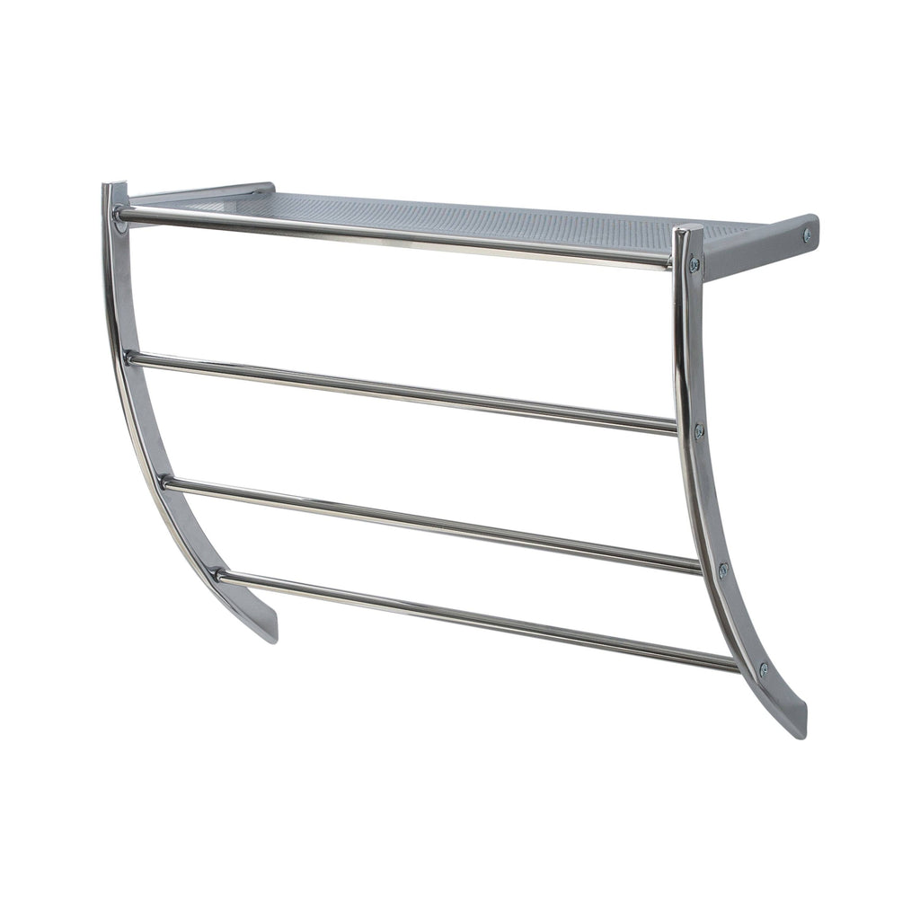 Curved Towel with Shelf I71407