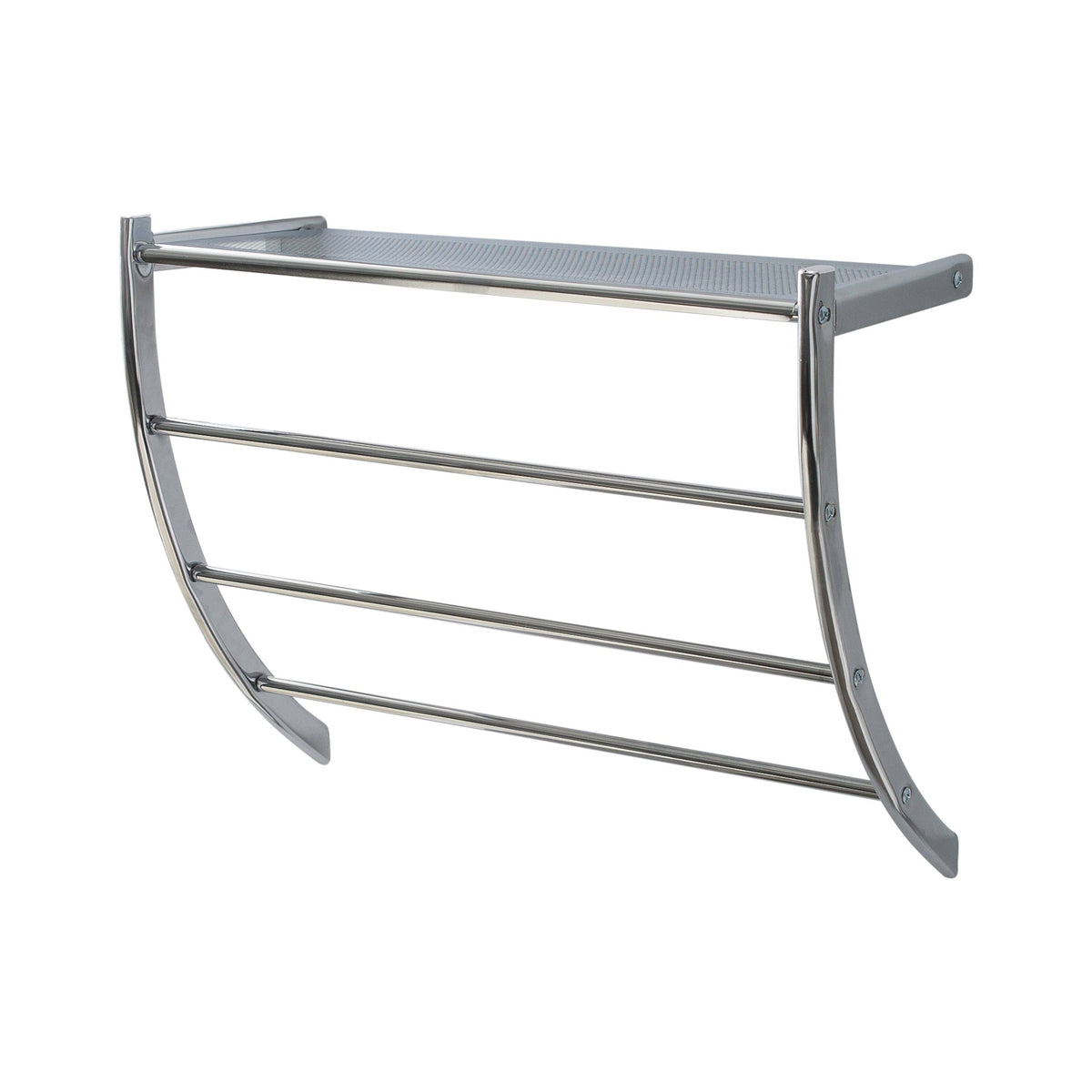 Curved Towel with Shelf I71407