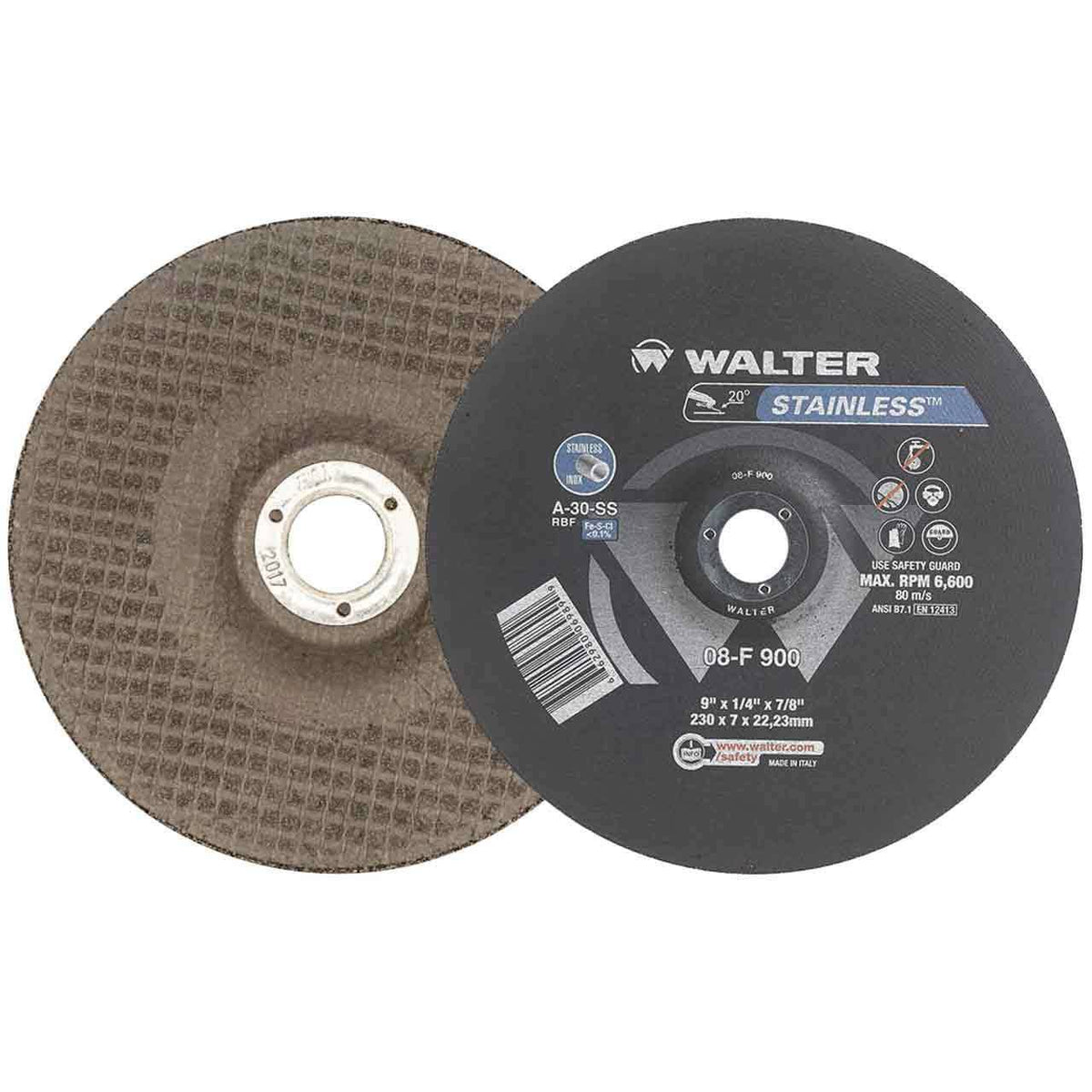 T27 Grinding Wheel, 9x1/4x7/8 M6734