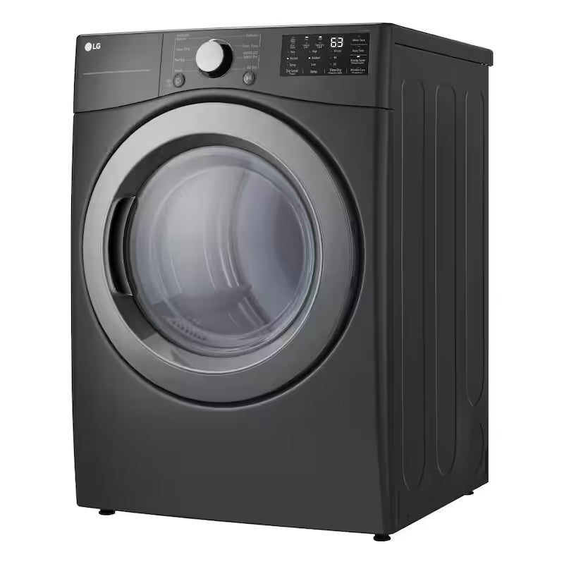 7.4 cu. ft. Vented Stackable Electric Dryer in Black with Sensor Dry S68819