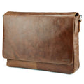 Leather Messenger Bag X4878