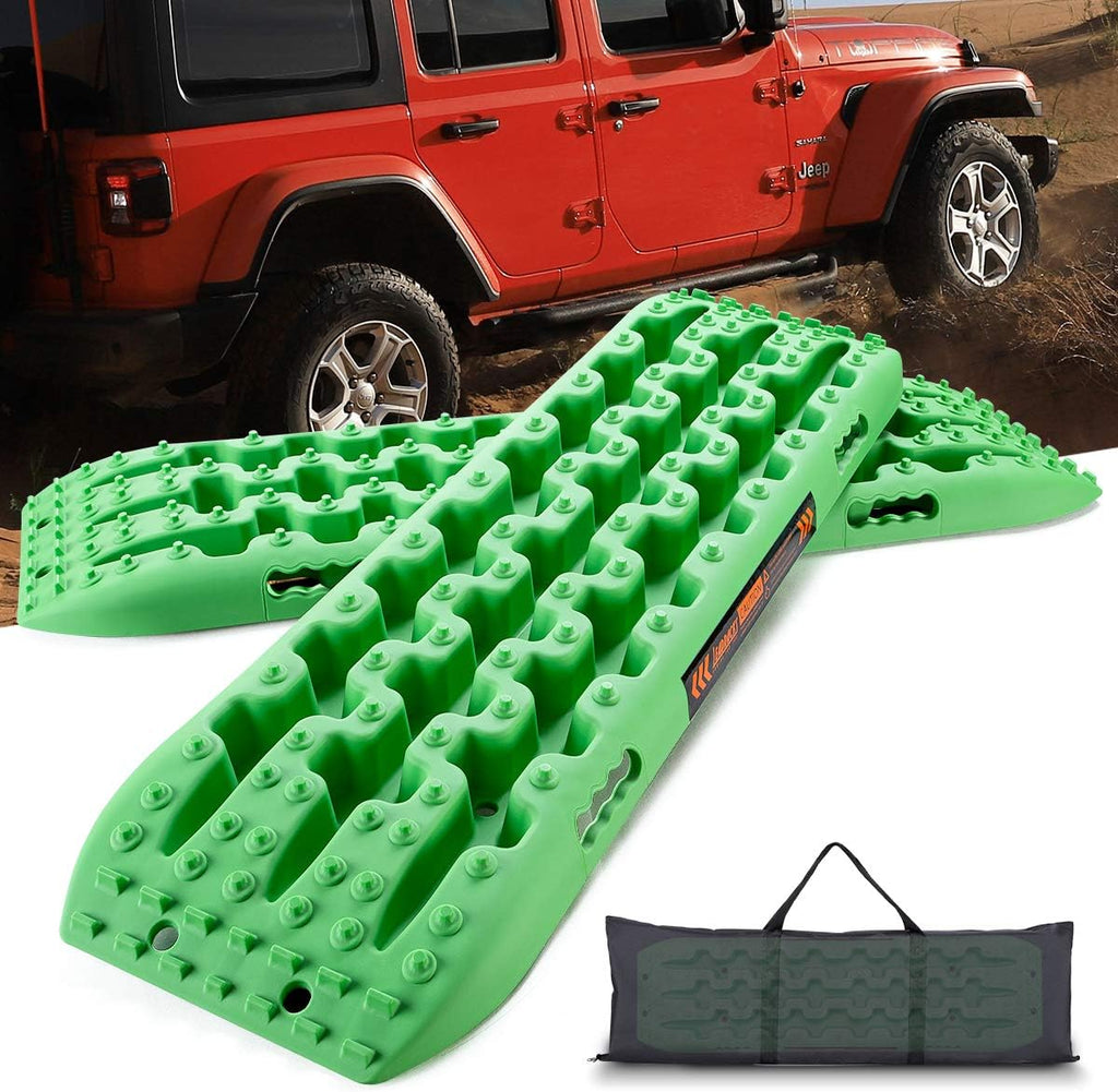 2 Pcs Green Traction Boards D880774