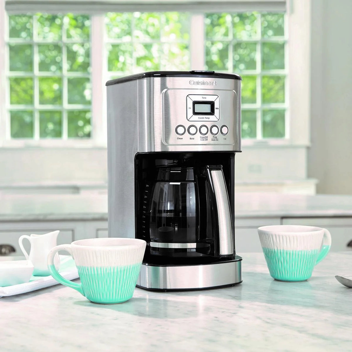 14 Cup Programmable Silver Coffeemaker M231