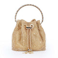 Rhinestone Clutch Purse Top Handle Sparkly Evening Bag Glitter Mini Handbag V1198