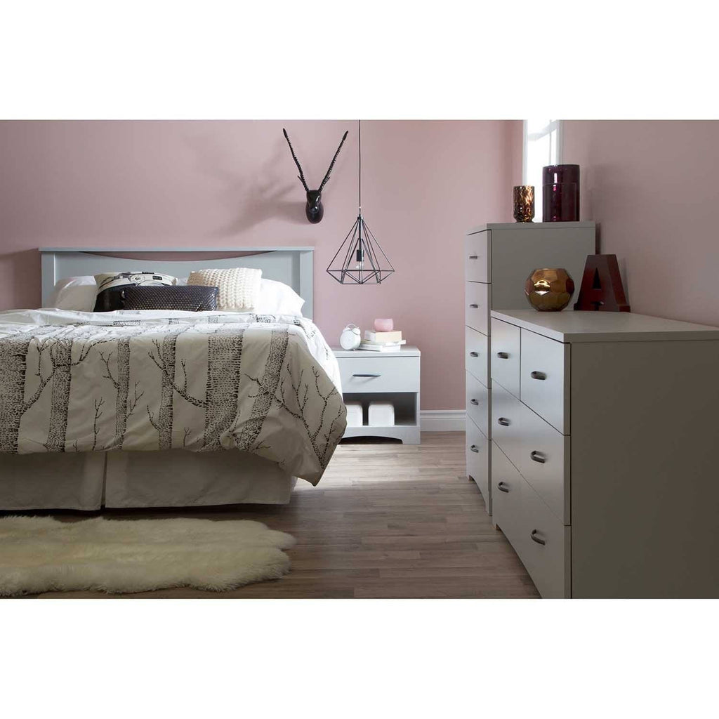 Pure Black Full/Queen Headboard H236