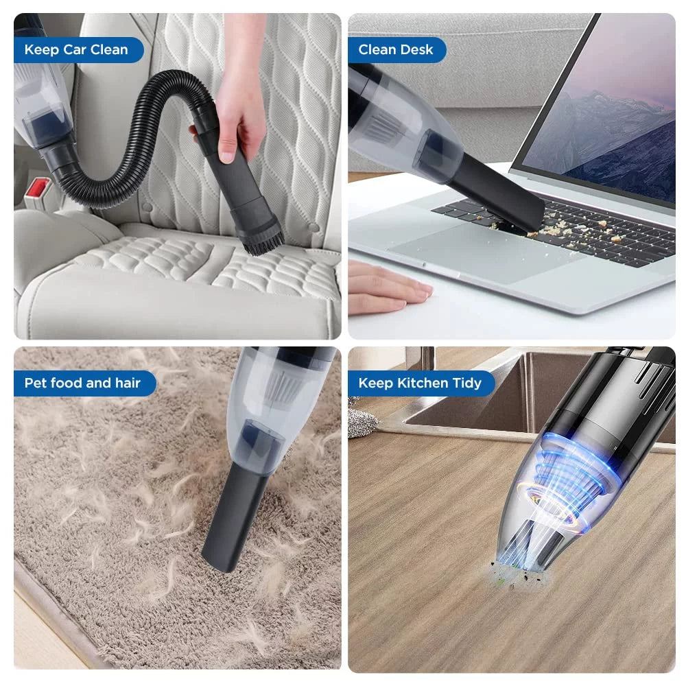 Cordless Handheld Vacuum Cleaner with Washable HEPA Filter A140