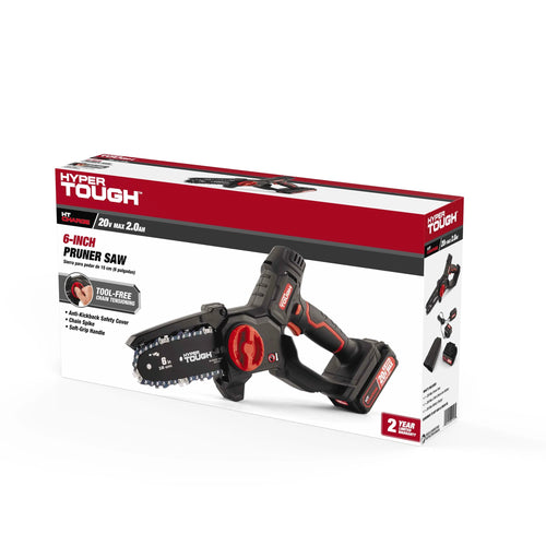 20-Volt 6-inch Mini Chainsaw with Battery and Charger U195