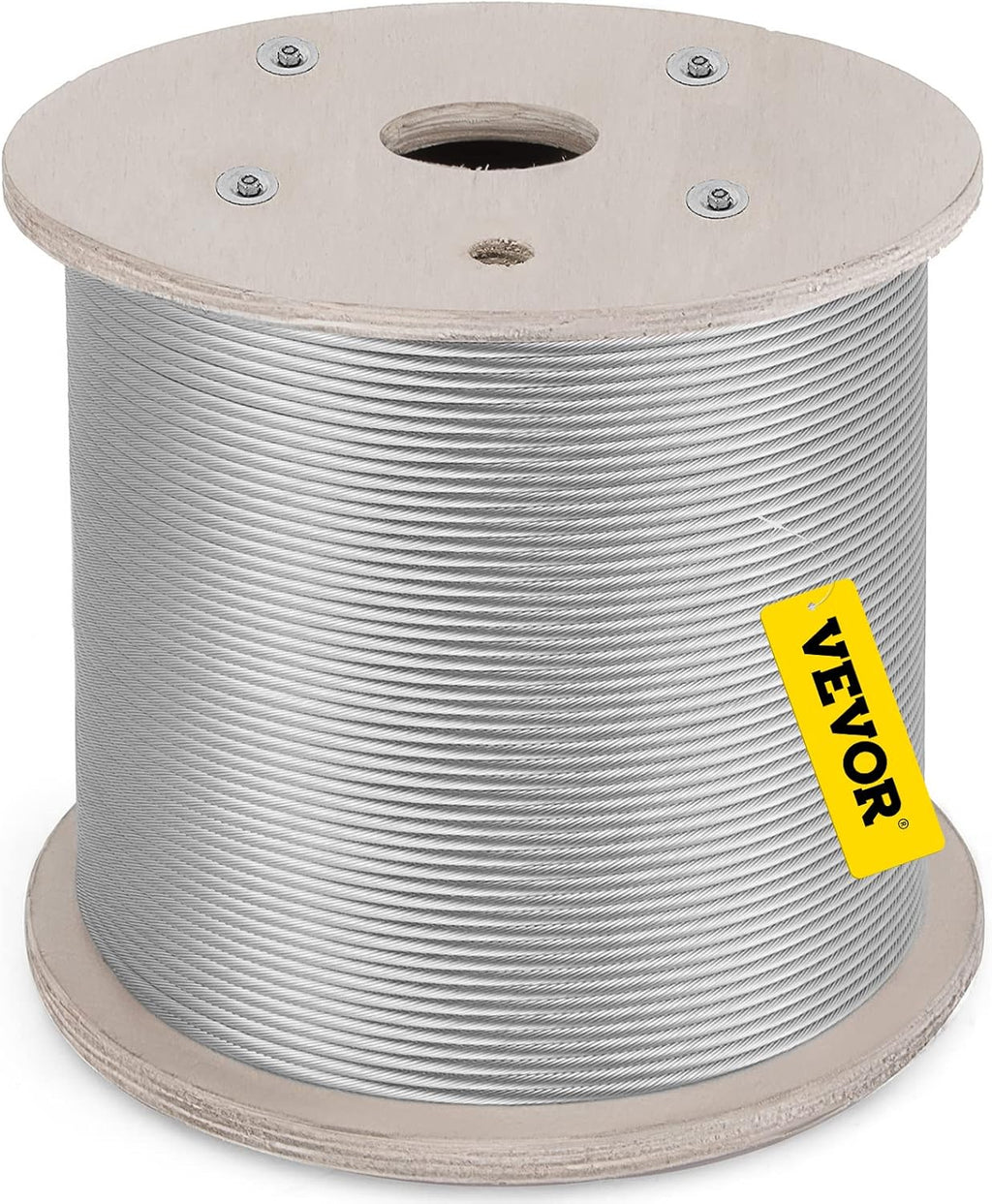 304 Stainless Steel Cable 1/4 Inch 7 X 19 Steel Wire Rope 200Feet T559