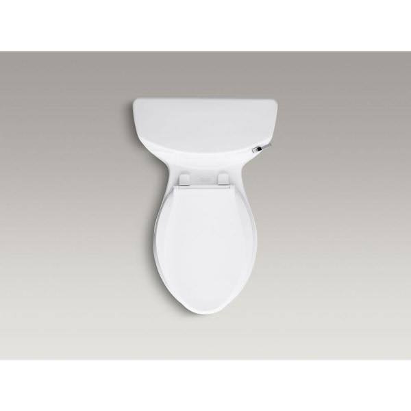 White One-Piece Elongated Comfort Height Toilet D62210