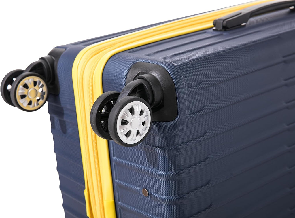 Navy Hardside Spinner Carry On Luggage Set K488