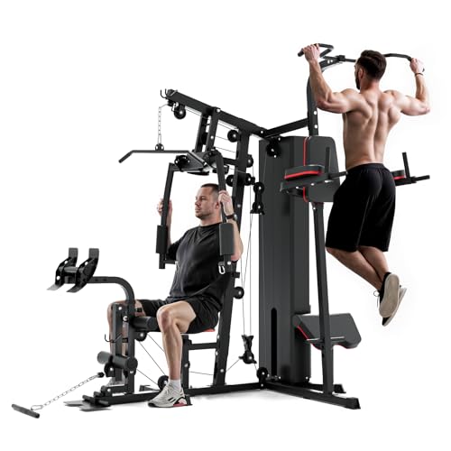 Home Gym with 150LBS Weight Stack D290
