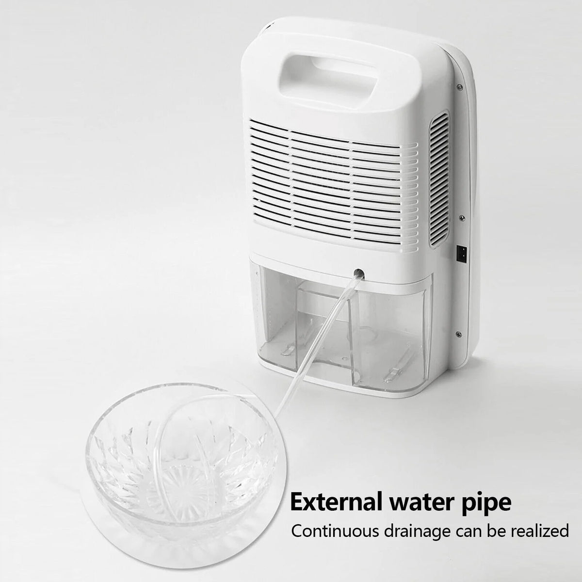 2.5L Water Tank Dehumidifier with Drain Hose S93536