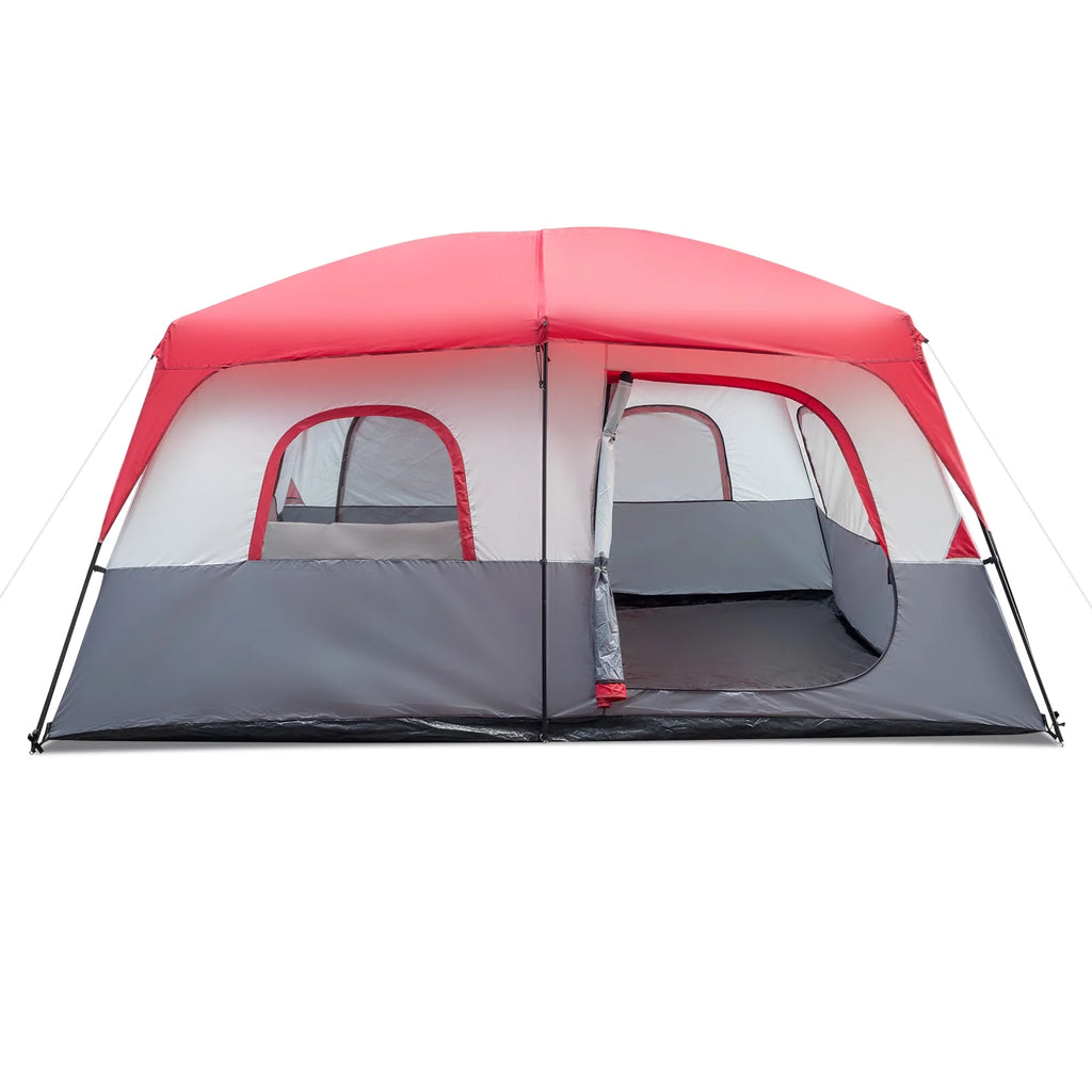 10 Person Waterproof Cabin Tent with Rainfly V575