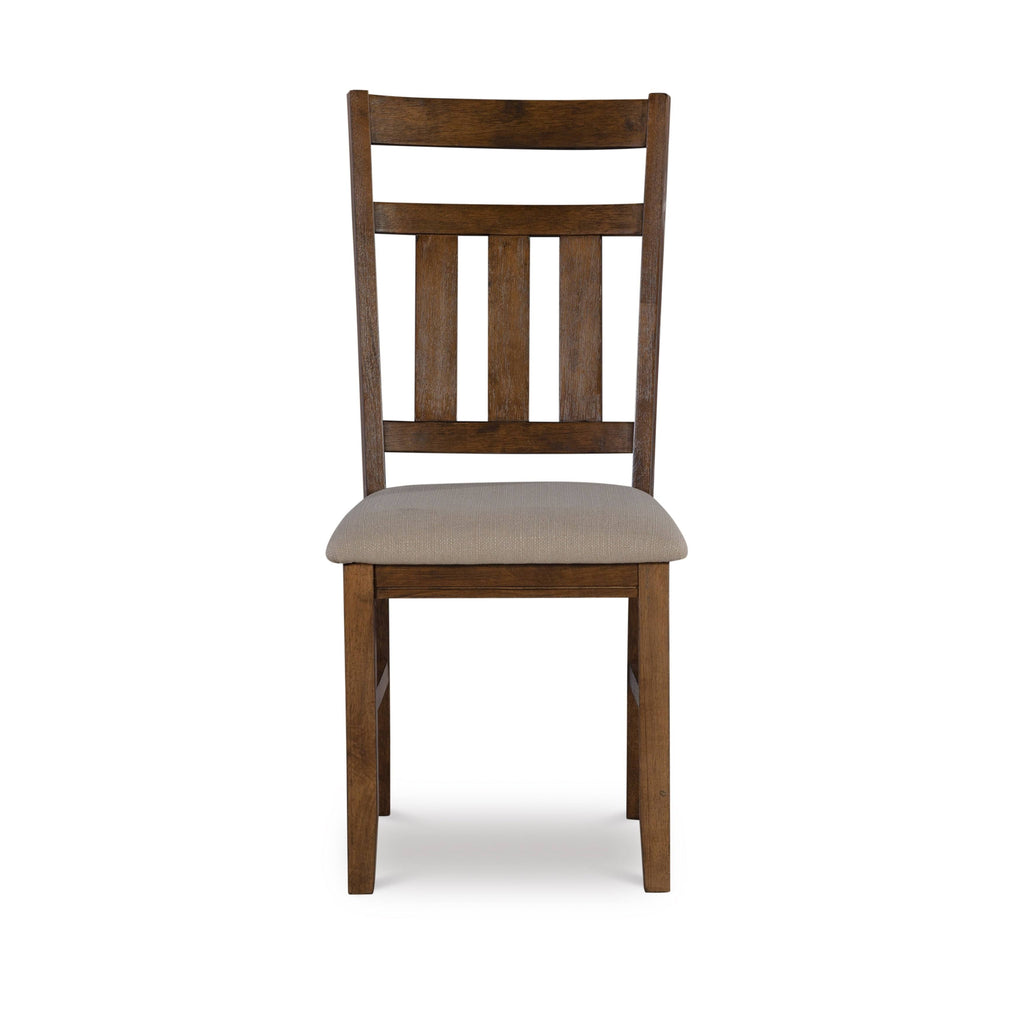 Rustic Farmhouse Dining Chair (Set of 2) Brown A192