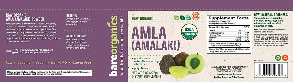 Amla Powder 8 oz Pack of 3 V79622