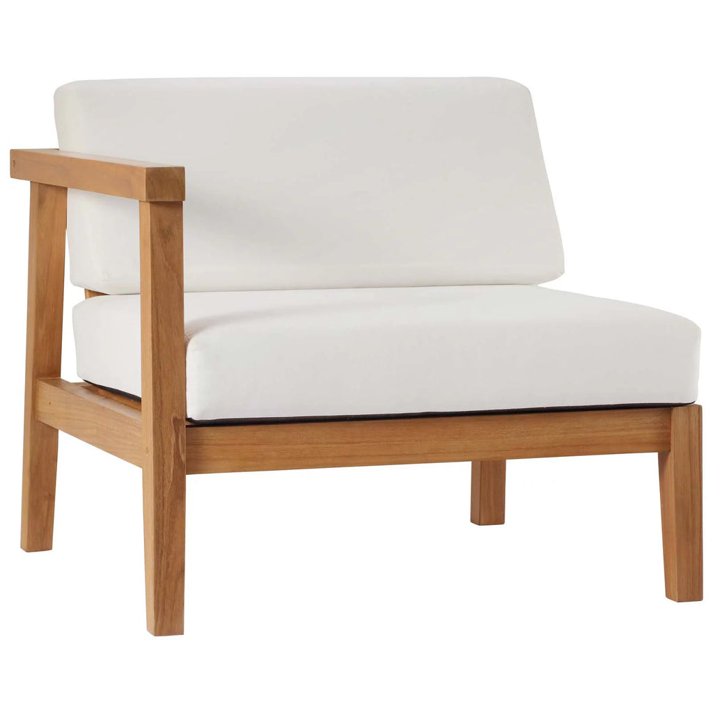Teak Wood 2-Seater Loveseat J41853