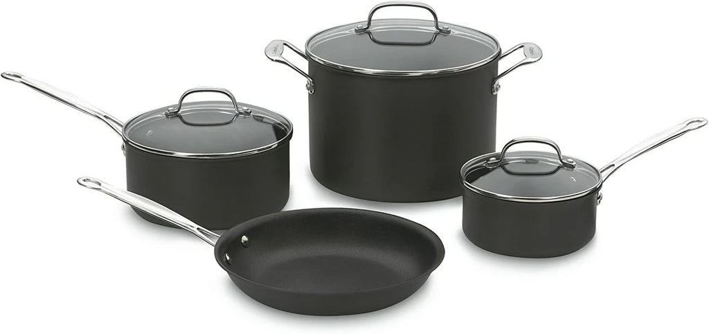 Non-Stick Hard Anodized 7 Piece Set J402392