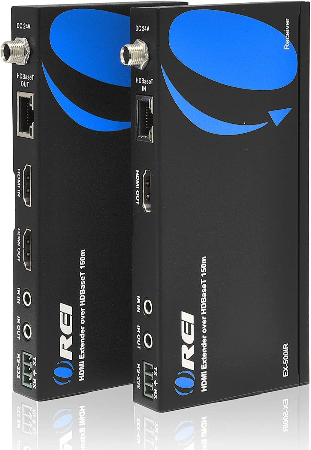 HDBaseT 4K 60Hz HDMI Extender over Cat5e/6 Ethernet LAN cable, 115 Ft, IR, CEC, RS-232, PoC Y3271