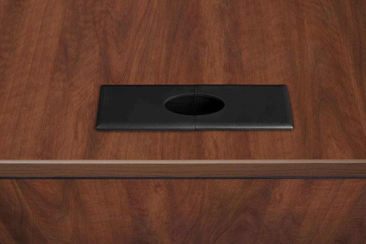71" Double Pedestal U-Desk A7192