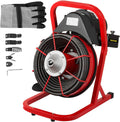 50 Ft x 1/2 Inch Drain Cleaning Machine with 4 Cutters H154458