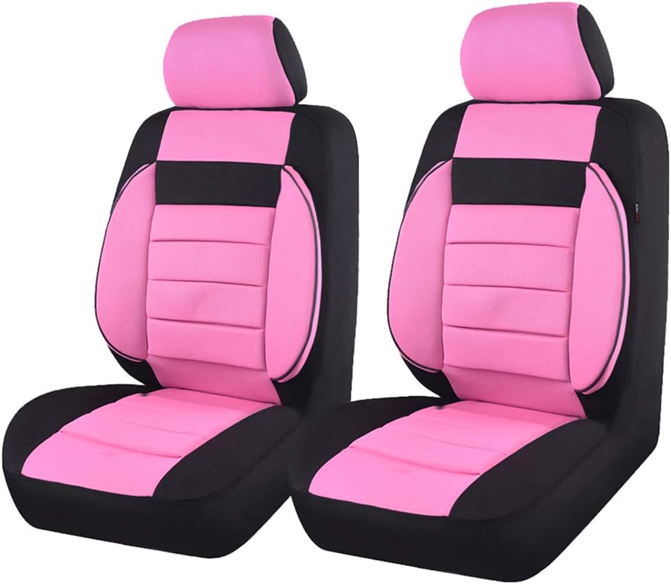 6PCS Black And Blue Car Seat Covers Set Y5051