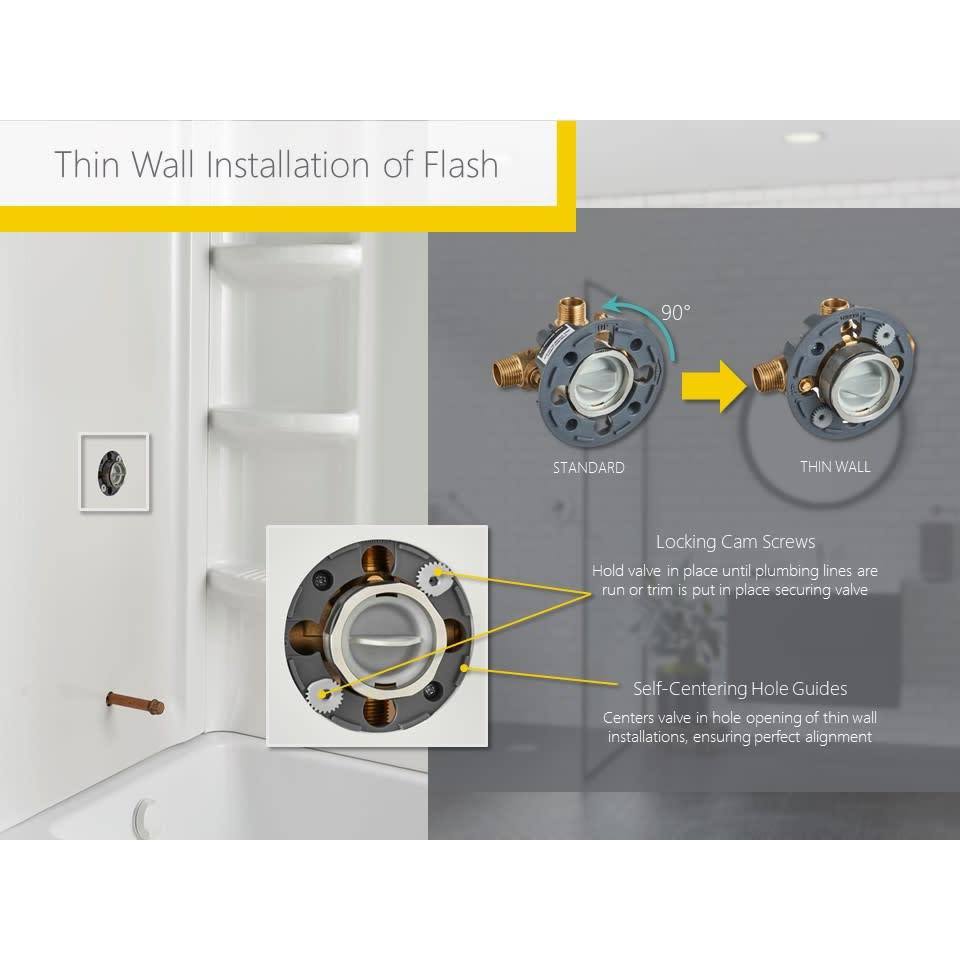 Shower Only Trim Package Polished Chrome Q3985