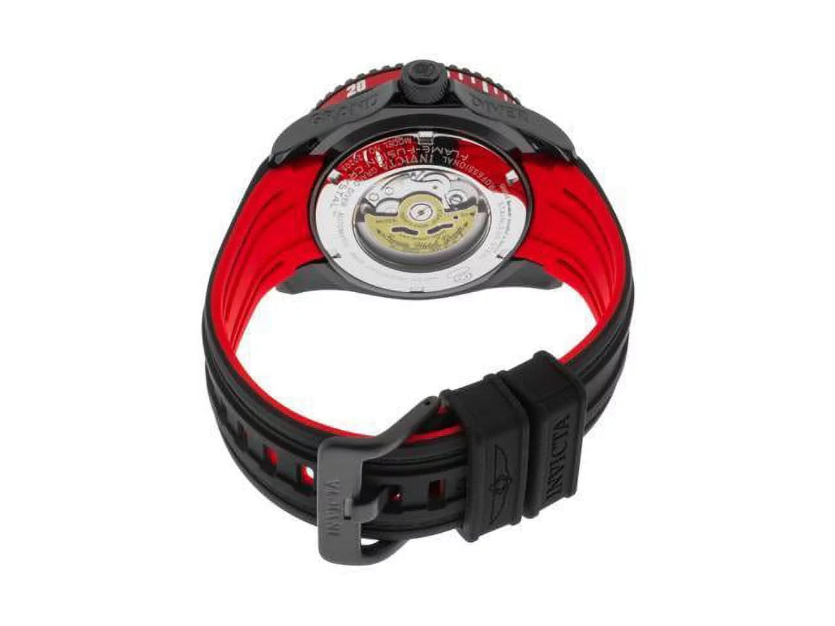 Black Silicone Automatic Diving Watch F83194