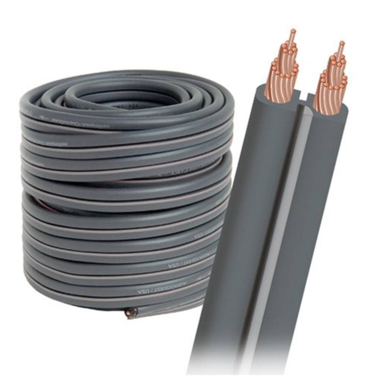 16 AWG 50' Gray Speaker Cable F48834