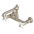 Brushed Nickel Wall Mount Vessel Sink Faucet D646392
