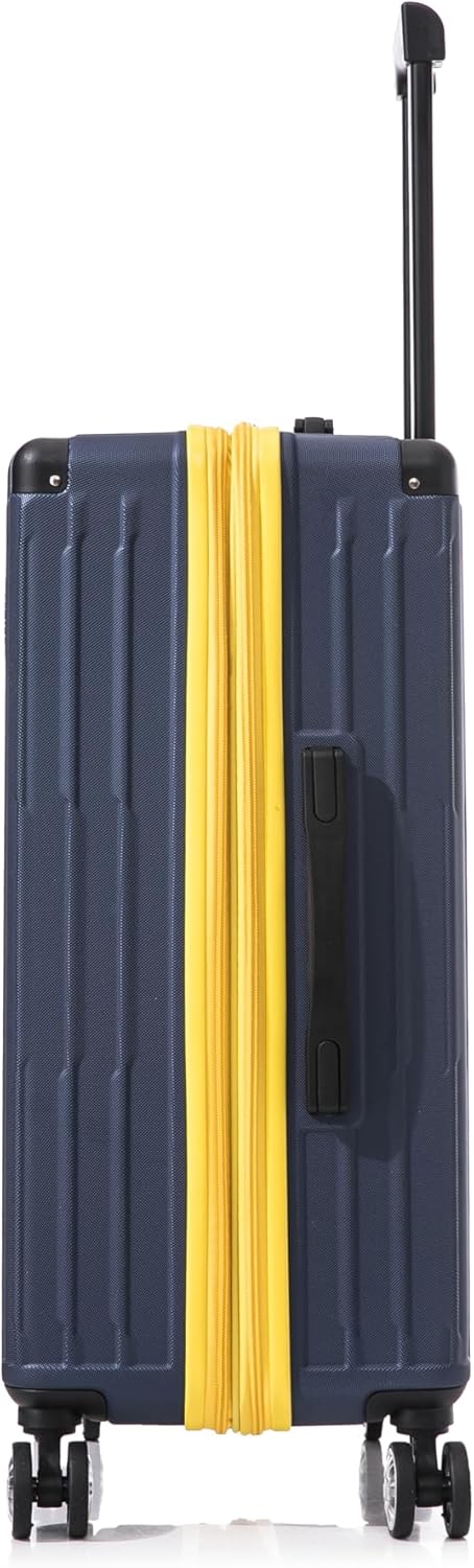 Navy Hardside Spinner Carry On Luggage Set K488