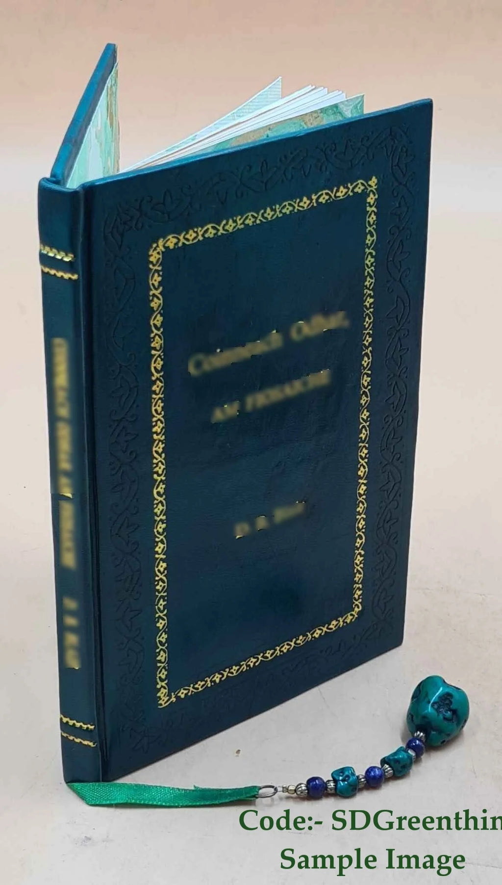 Premium Leather Bound Book H516
