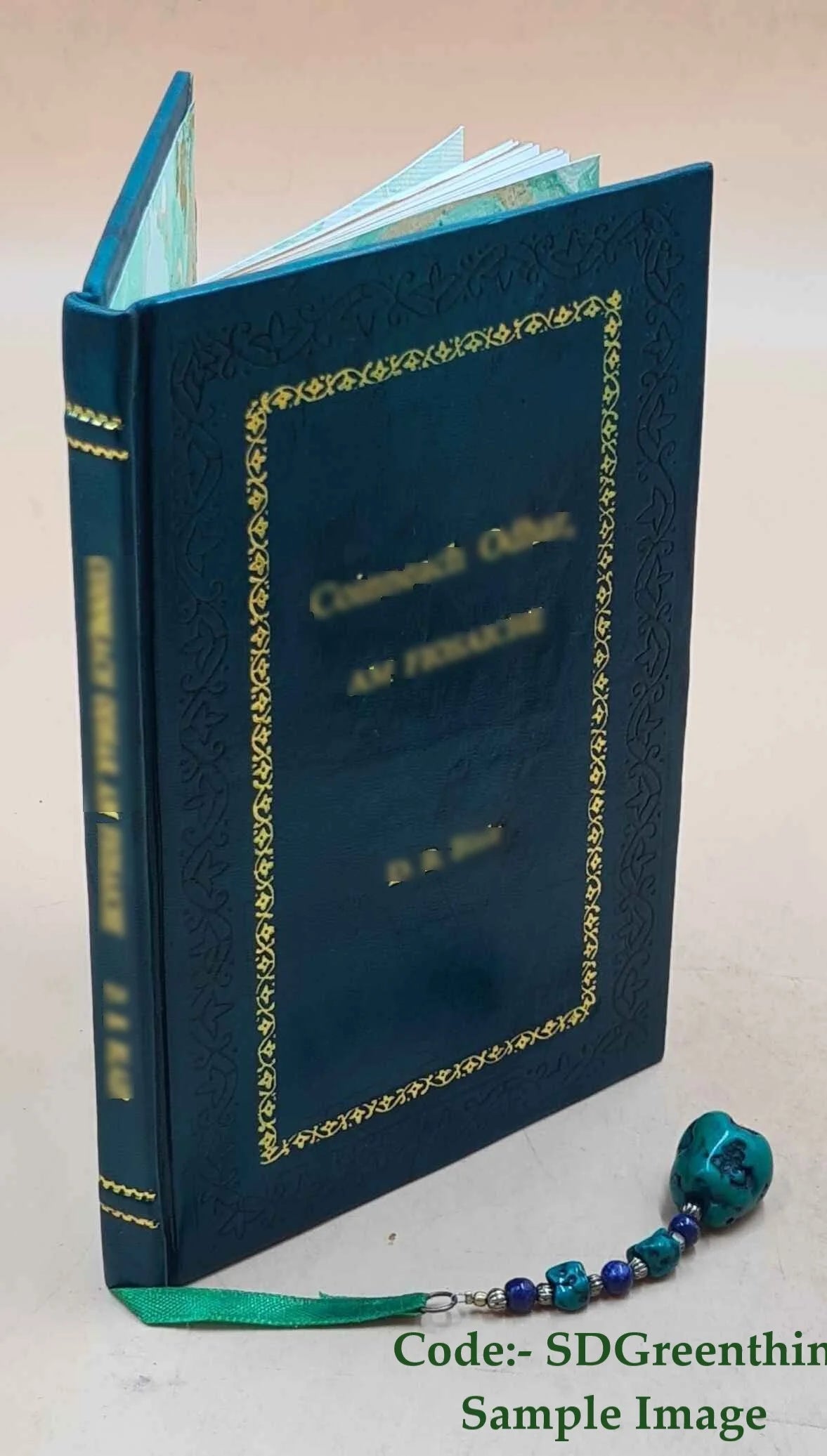 Premium Leather Bound Book H516