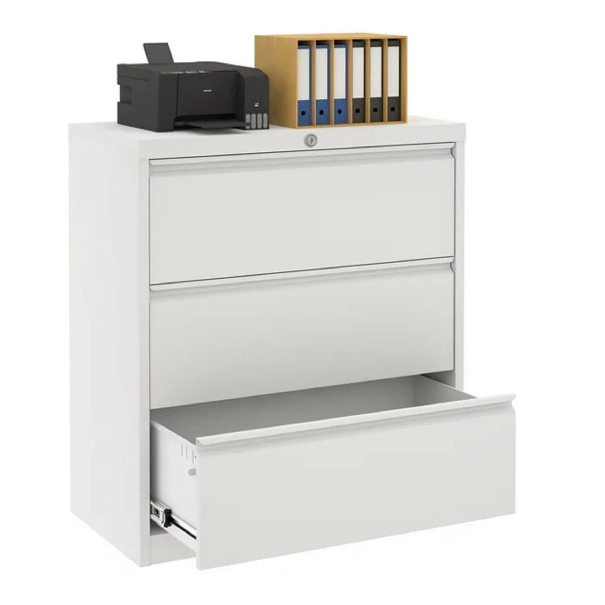 4 Drawer Metal File Cabinet with Lock D413114
