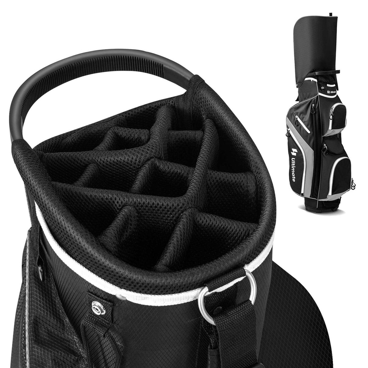14-Way Top Dividers Golf Cart Bag L805
