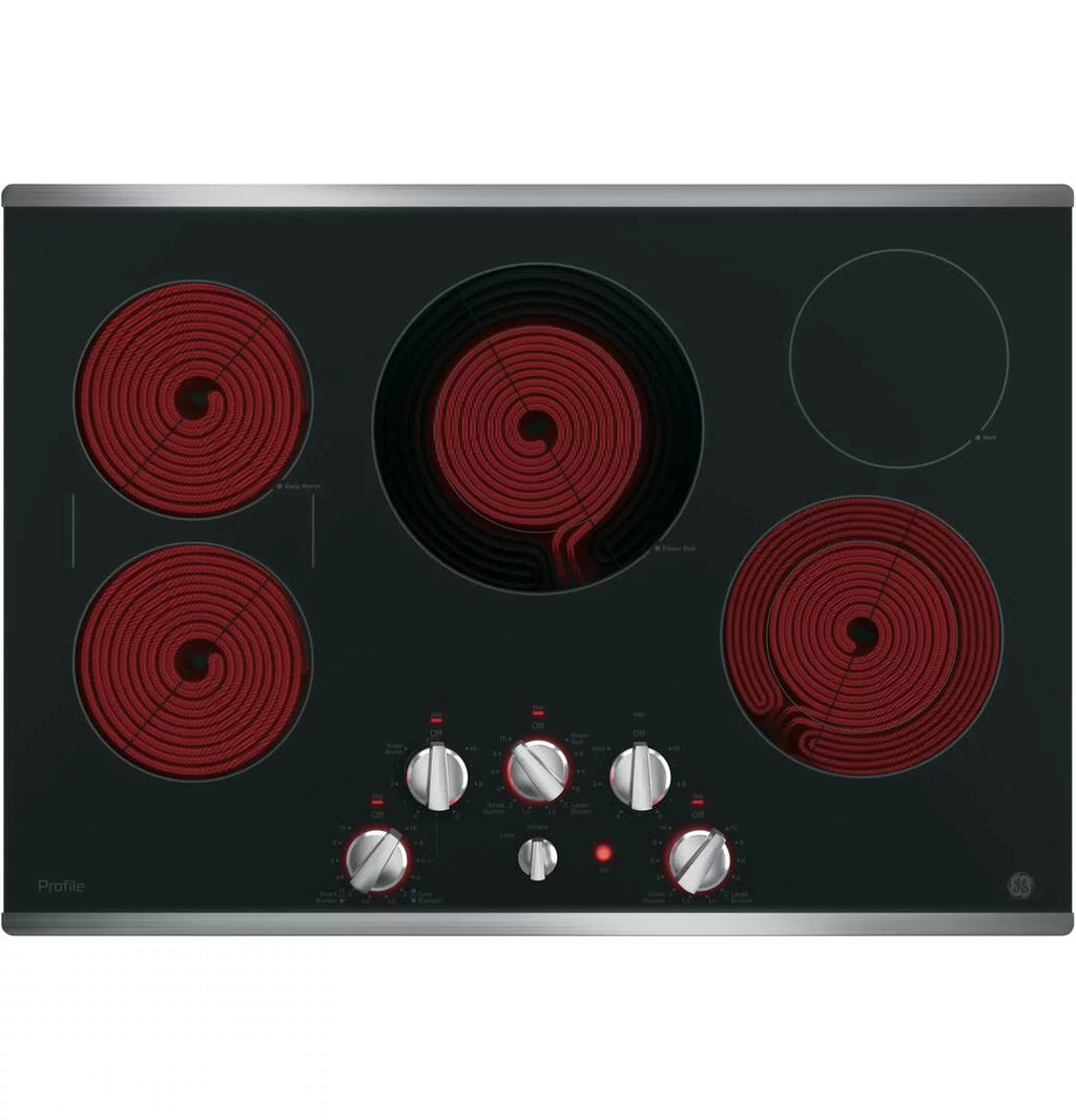 30-inch Built-in Knob Control Electric Cooktop V475