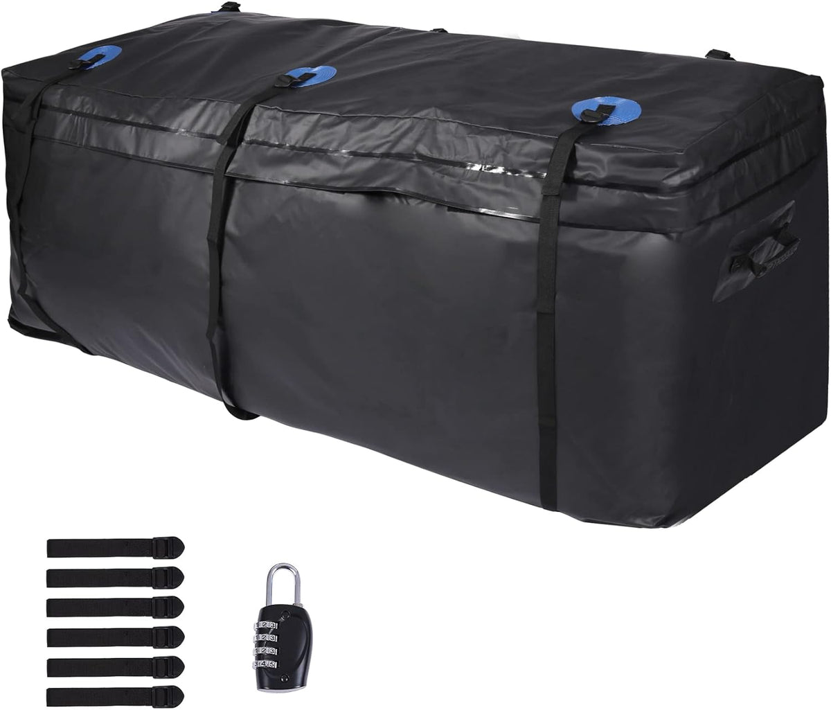 Waterproof 15 Cubic Feet Heavy Duty PVC Hitch Cargo Carrier Bag U157