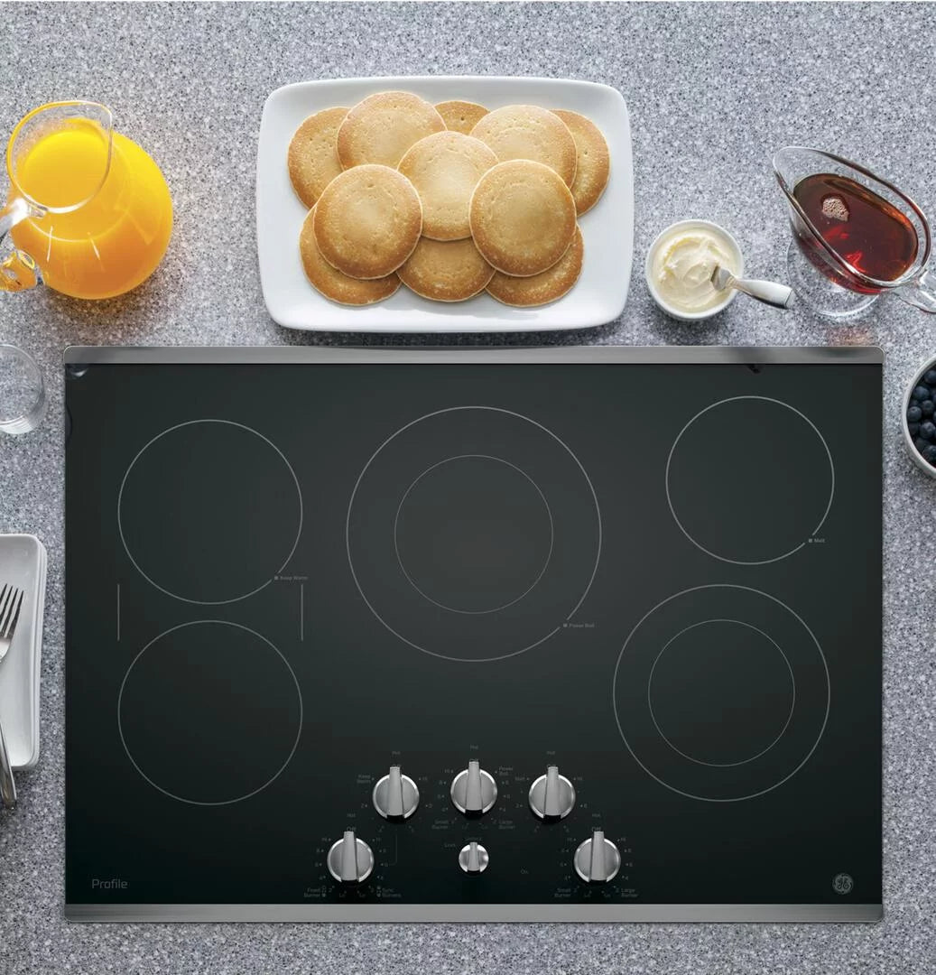 30-inch Built-in Knob Control Electric Cooktop V475