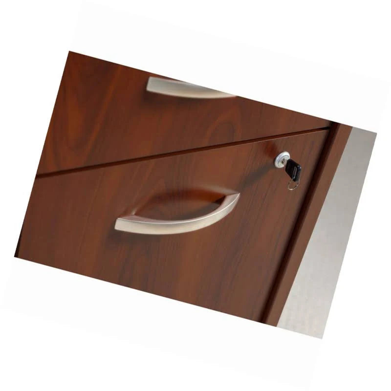 3 Drawer Mobile File Cabinet in Hansen Cherry B6817