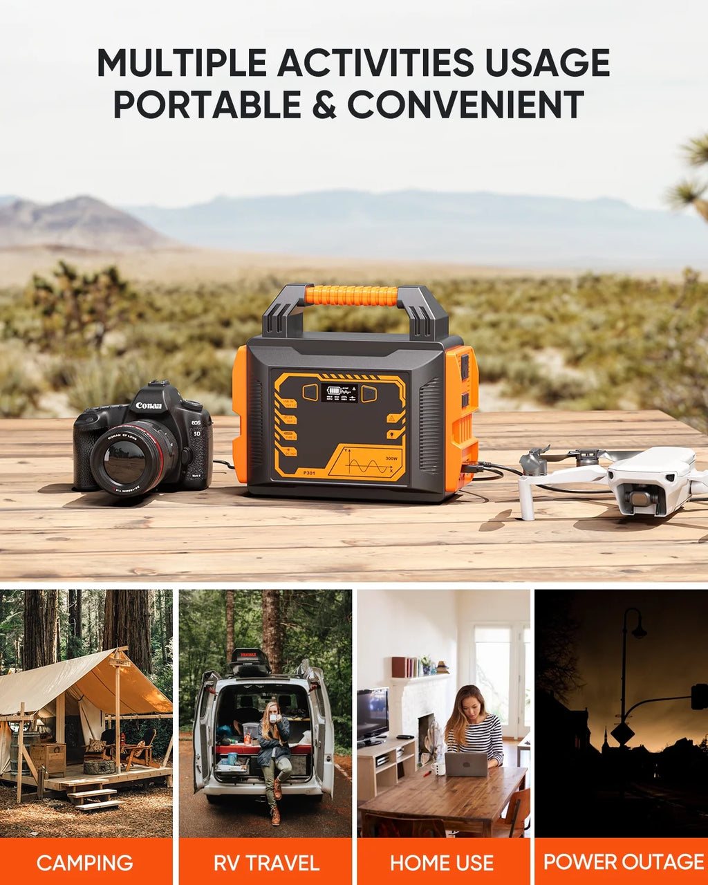 Portable Power Station 300W U539