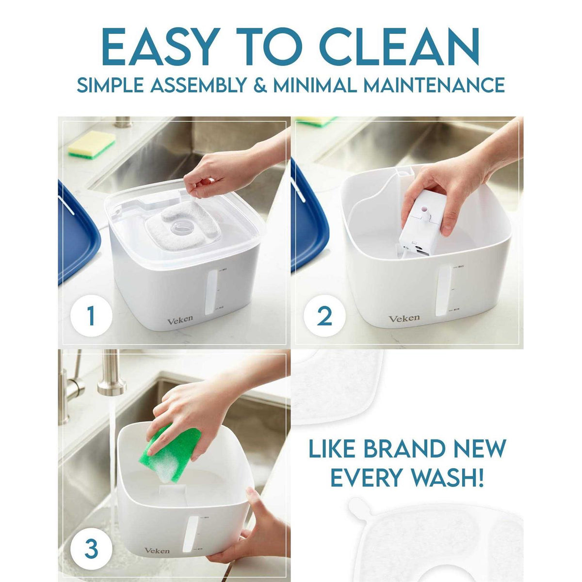 2.8L Automatic Pet Water Fountain L312331