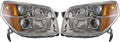 Headlight Assembly Pair for Honda Pilot 2006 2007 2008 A806286
